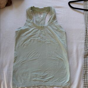 Athleta mint green momentum seamless tank
